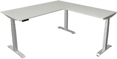kerkmann Bureau réglable en hauteur Move 4 avec extension