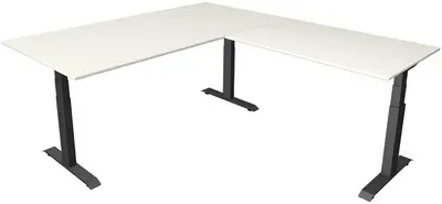 kerkmann Bureau réglable en hauteur Move 4 avec extension