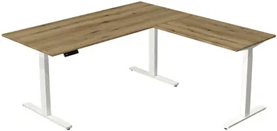 kerkmann Table de bureau assis-debout "Move 3" avec angle