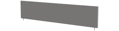 kerkmann Cloison de table, (L)1600 x (P)16 x (H)450 mm