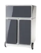 PAPERFLOW Caisson mobile "easyBox", 1 tiroir, blanc /