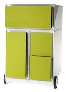 PAPERFLOW Caisson mobile "easyBox", 1 tiroir, blanc / vert