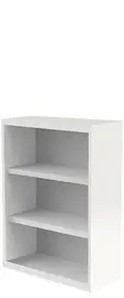 kerkmann Etagère, 2 étagères, 3 hauteurs de classeur, blanc