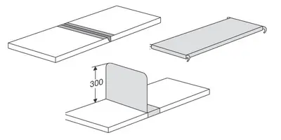 kerkmann Tablette supplémentaire "M2", gris clair (RAL 7035)