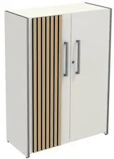 kerkmann Placard Oxford, 3 hauteurs de classeur, blanc