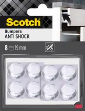 Scotch Pastille antichoc élastique, 19 mm, transparent