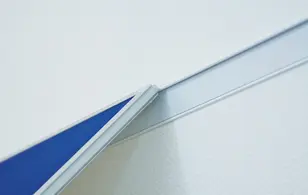FRANKEN Set de rails muraux PRO, 4.000 mm x 60 mm, argent