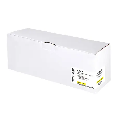 NEUTRE TONER COMPATIBLE CANON 067H-REMPLACE 5103C002 YELLOW