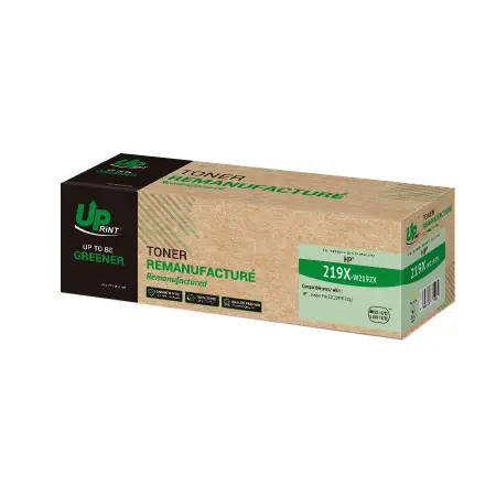 UPRINT TONER REMANUFACTURE HP 219X PUCE OEM SANS NIVEAU-REMPLACE W2192X YELLOW