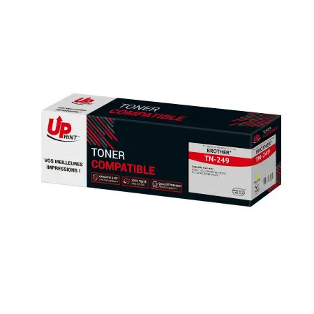 UPRINT TONER COMPATIBLE BROTHER 249-REMPLACE TN249 YELLOW