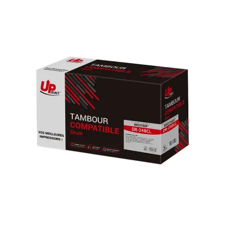 UPRINT PACK 4 TAMBOURS COMPATIBLES BROTHER 248-REMPLACE DR248CL BK/C/M/Y