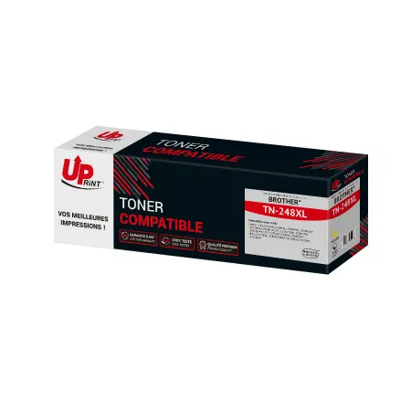 UPRINT TONER COMPATIBLE BROTHER 248XL-REMPLACE TN248XL YELLOW