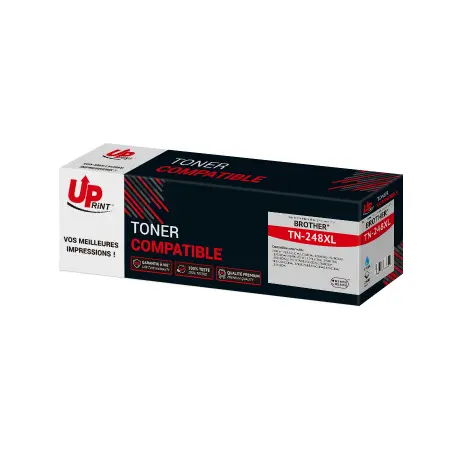 UPRINT TONER COMPATIBLE BROTHER 248XL-REMPLACE TN248XL CYAN