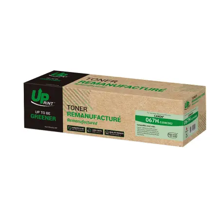 UPRINT TONER REMANUFACTURE CANON 067H-REMPLACE 5104C002 MAGENTA