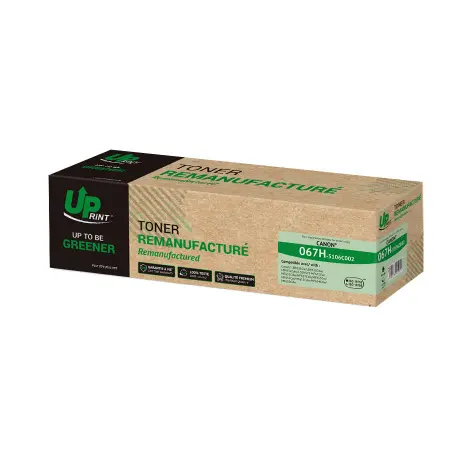 UPRINT TONER REMANUFACTURE CANON 067H-REMPLACE 5106C002 BLACK
