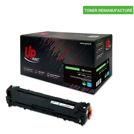UPRINT TONER REMANUFACTURE HP/CANON 131A/731-REMPLACE CF211A CYAN