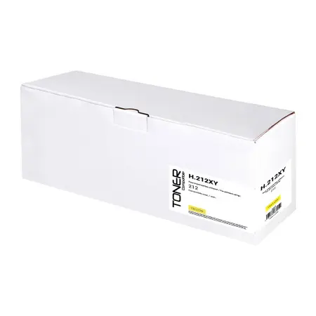 S/CDE TONER COMPATIBLE HP 212X PUCE NEUVE AVEC NIVEAU-REMPLACE W2122X YELLOW