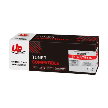 UPRINT TONER COMPATIBLE BROTHER 326/325 SANS NIVEAU-REMPLACE TN326/325 MAGENTA