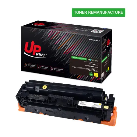 UPRINT TONER REMANUFACTURE HP/CANON 410X/046H-REMPLACE CF412X/046H YELLOW
