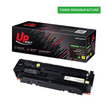 UPRINT TONER REMANUFACTURE HP/CANON 410A/046-REMPLACE CF412A/046 YELLOW
