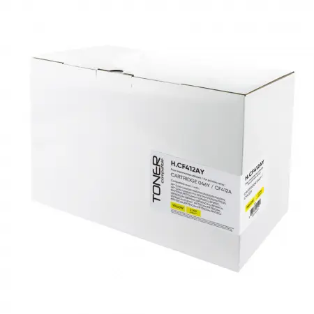 NEUTRE TONER COMPATIBLE HP/CANON 410A/046-REMPLACE CF412A/046 YELLOW