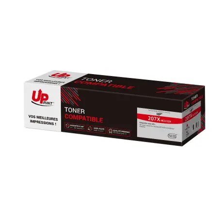 UPRINT TONER COMPATIBLE HP 207X PUCE NEUVE AVEC NIVEAU-REMPLACE W2213X MAGENTA