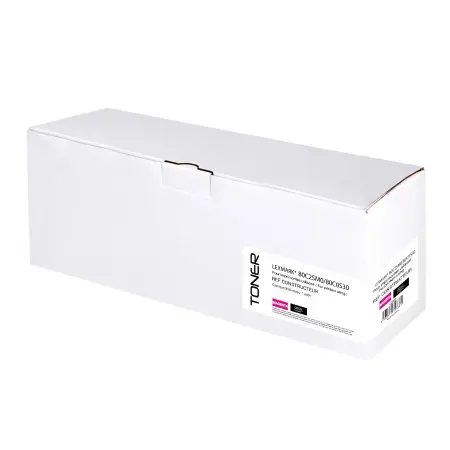 NEUTRE TONER REMANUFACTURE LEXMARK 802S-REMPLACE 80C2SM0/80C0S30 MAGENTA