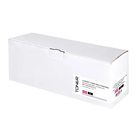 S/CDE NEUTRE TONER REMANUFACTURE LEXMARK 540H-REMPLACE C540H1MG/C540H2MG MAGENTA