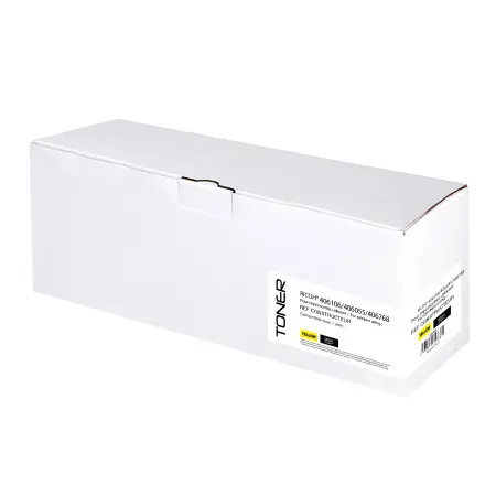 S/CDE NEUTRE TONER COMPATIBLE RICOH SPC220-REMPLACE 406106/406055/406768 YELLOW
