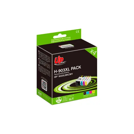 UPRINT PACK 4 CART. REMA. HP 903XL SMJ-T6M15AE/03AE/07AE/11AE/3HZ51AE BK/C/M/Y