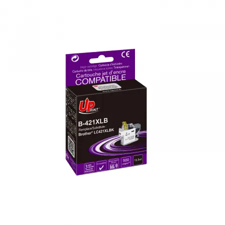 UPRINT CARTOUCHE COMPATIBLE BROTHER 421XL-REMPLACE LC421XL BLACK
