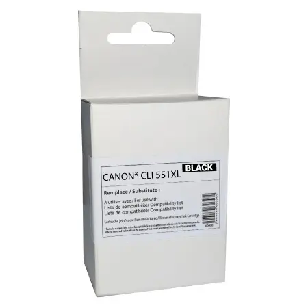 NEUTRE CARTOUCHE COMPATIBLE CANON 551XL-REMPLACE CLI551XL BLACK