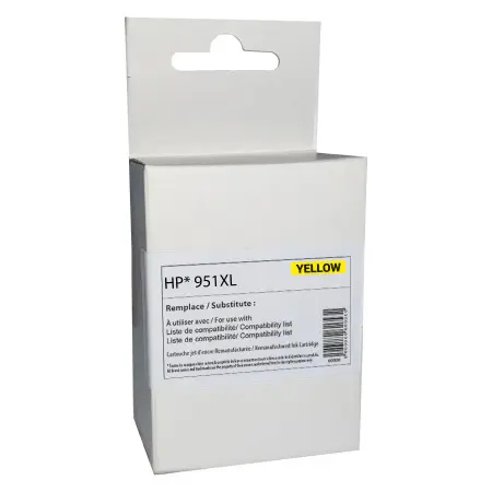 NEUTRE CARTOUCHE REMANUFACTUREE HP 951XL-REMPLACE CN048A YELLOW
