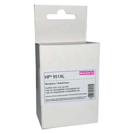 NEUTRE CARTOUCHE REMANUFACTUREE HP 951XL-REMPLACE CN047A MAGENTA