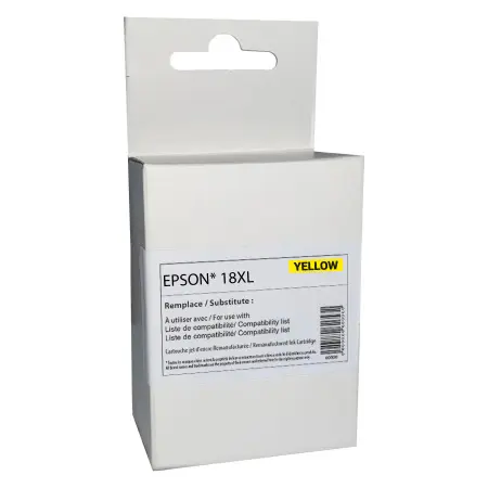 NEUTRE CARTOUCHE COMPATIBLE EPSON 18XL-REMPLACE T181440 YELLOW