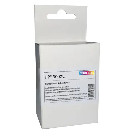 NEUTRE CARTOUCHE REMANUFACTUREE HP 300XL-REMPLACE CC644EE 3CL