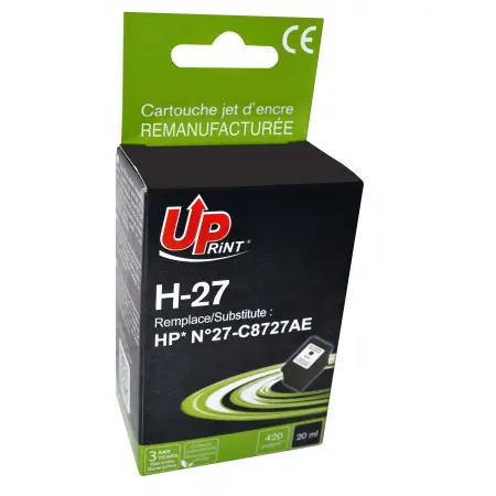 UPRINT-H-27-HP C8727-N°27-REMA-BK#