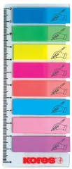 Kores Index "Signer ici"- film, 12 x 45 mm, 8 x 25 feuillets