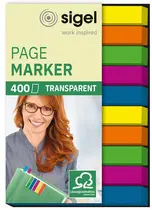 sigel Marque-page repositionnable micro, 50 x 6 mm