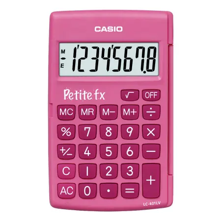 CASIO CALCULATRICE PETITE FX ROSE