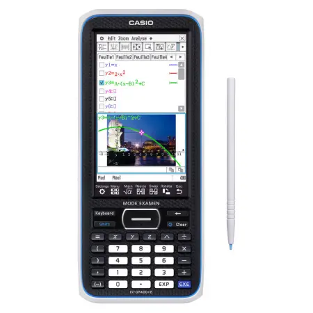 S/CDE-CALCULATRICE CASIO FX-CP400+E-W-EH