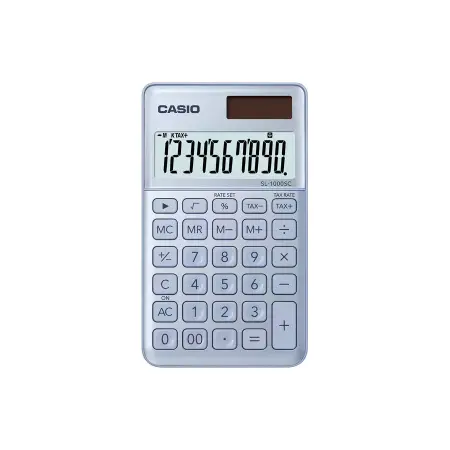 S/CDE-CALCULATRICE CASIO SL-1000SC-BU-S-EP#