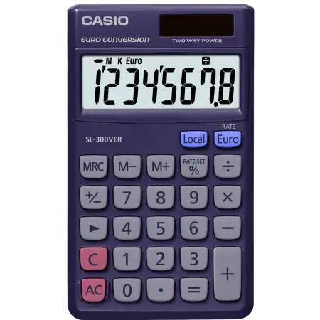 CASIO CALCULATRICE SL300VERA-WA-EP