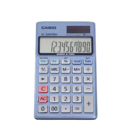 CASIO CALCULATRICE DE POCHE SL320TER+