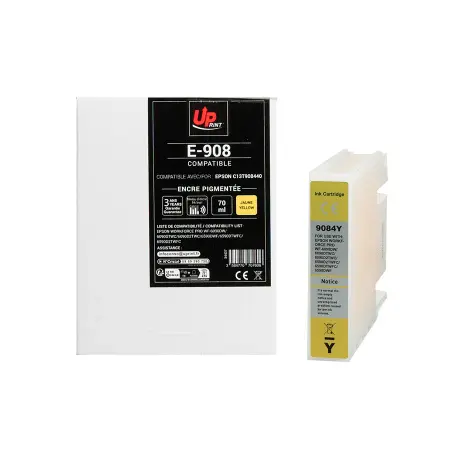 UPRINT CARTOUCHE COMPATIBLE EPSON 908-REMPLACE T908440 YELLOW#