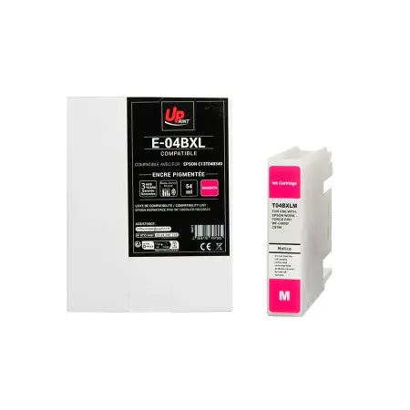 UPRINT CARTOUCHE COMPATIBLE EPSON 04BXL-REMPLACE T04B340 MAGENTA
