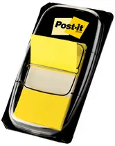 Post-it Marque-page adhésif Index, 25,4 x 43,2 mm, jaune