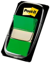 Post-it Marque-page adhésif Index, 25,4 x 43,2 mm, vert