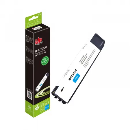 UPRINT CARTOUCHE REMANUFACTUREE HP 973XL SMJ-REMPLACE F6T81AE CYAN