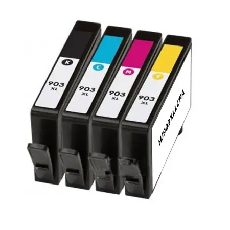 NEUTRE PACK 4 CARTOUCHES COMP. HP 903XL-T6M15AE/03AE/07AE/11AE/3HZ51AE BK/C/M/Y